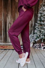 Grey Long Sleeve Pullover & Jogger Pants Loungewear Set