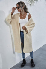 Open Front Long Sleeve Cardigan