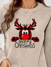 MERRY CHRISTMAS Graphic Sweatshirt